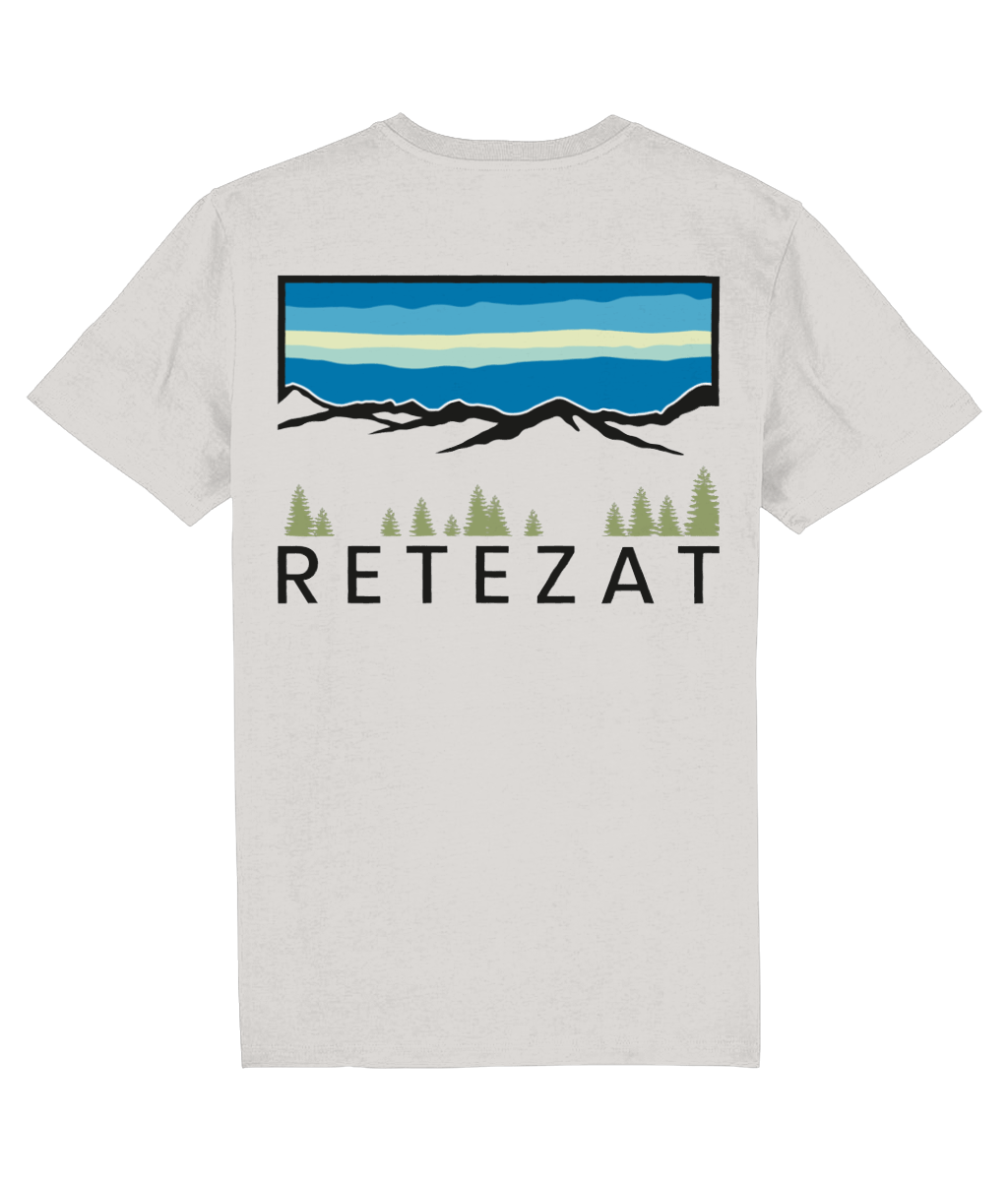 Tricou unisex relaxed fit Retezat - dark