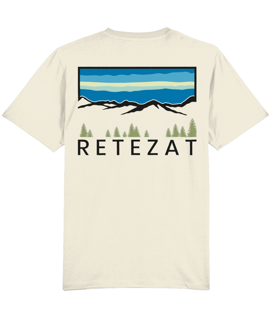 Tricou unisex relaxed fit Retezat - dark